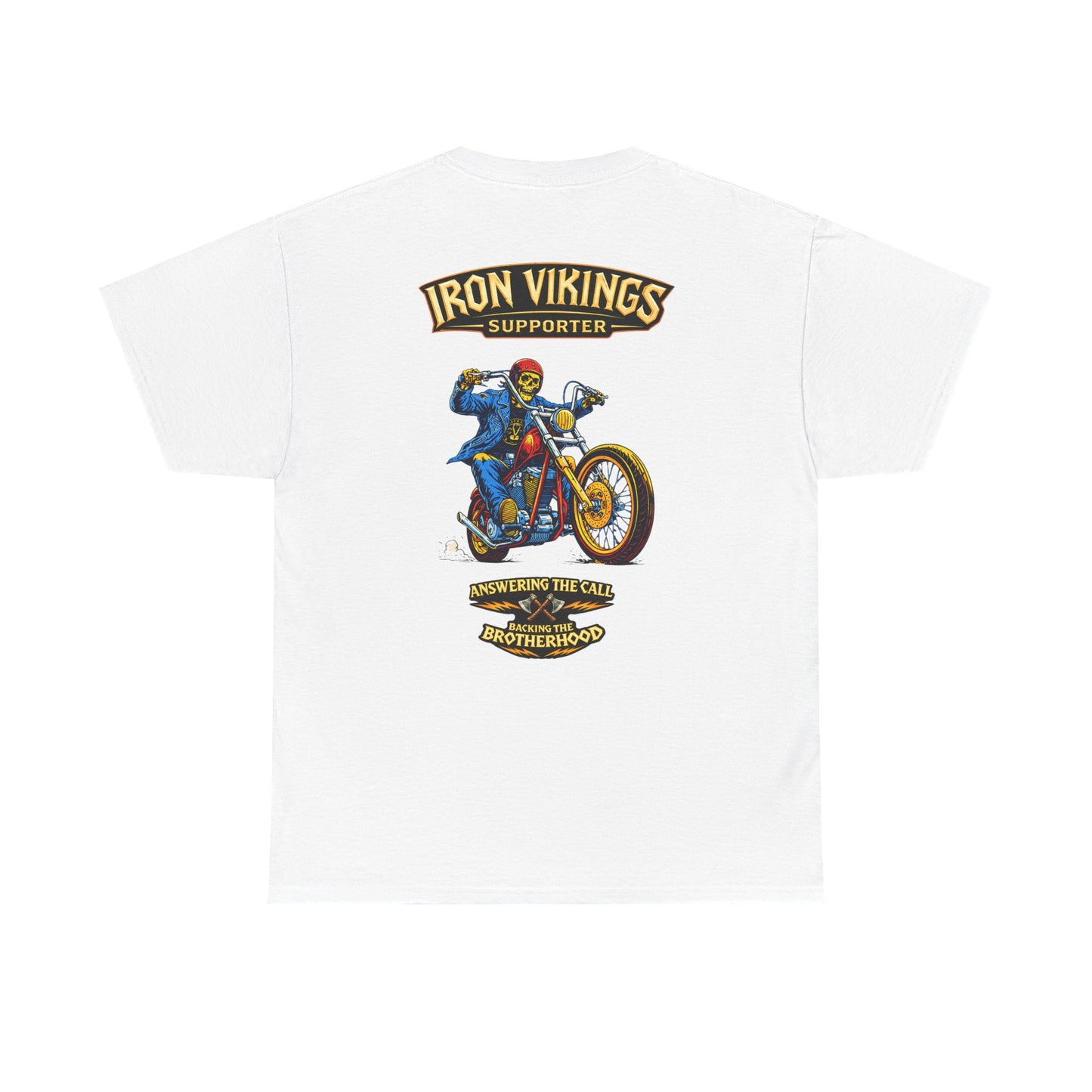 IVMC Supporter White T-Shirt (Non-Clan Specific)