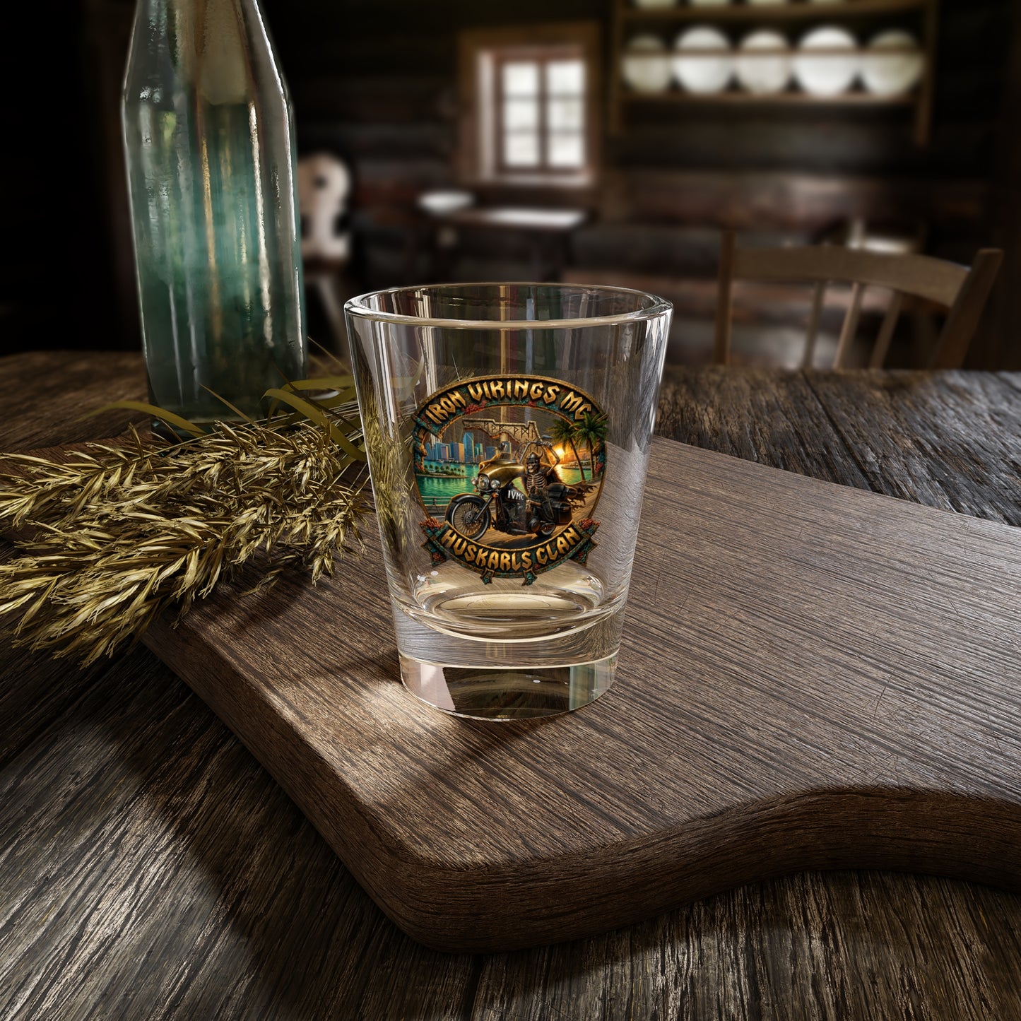 IVMC Huskarls Clan Miami Rider Shot Glass