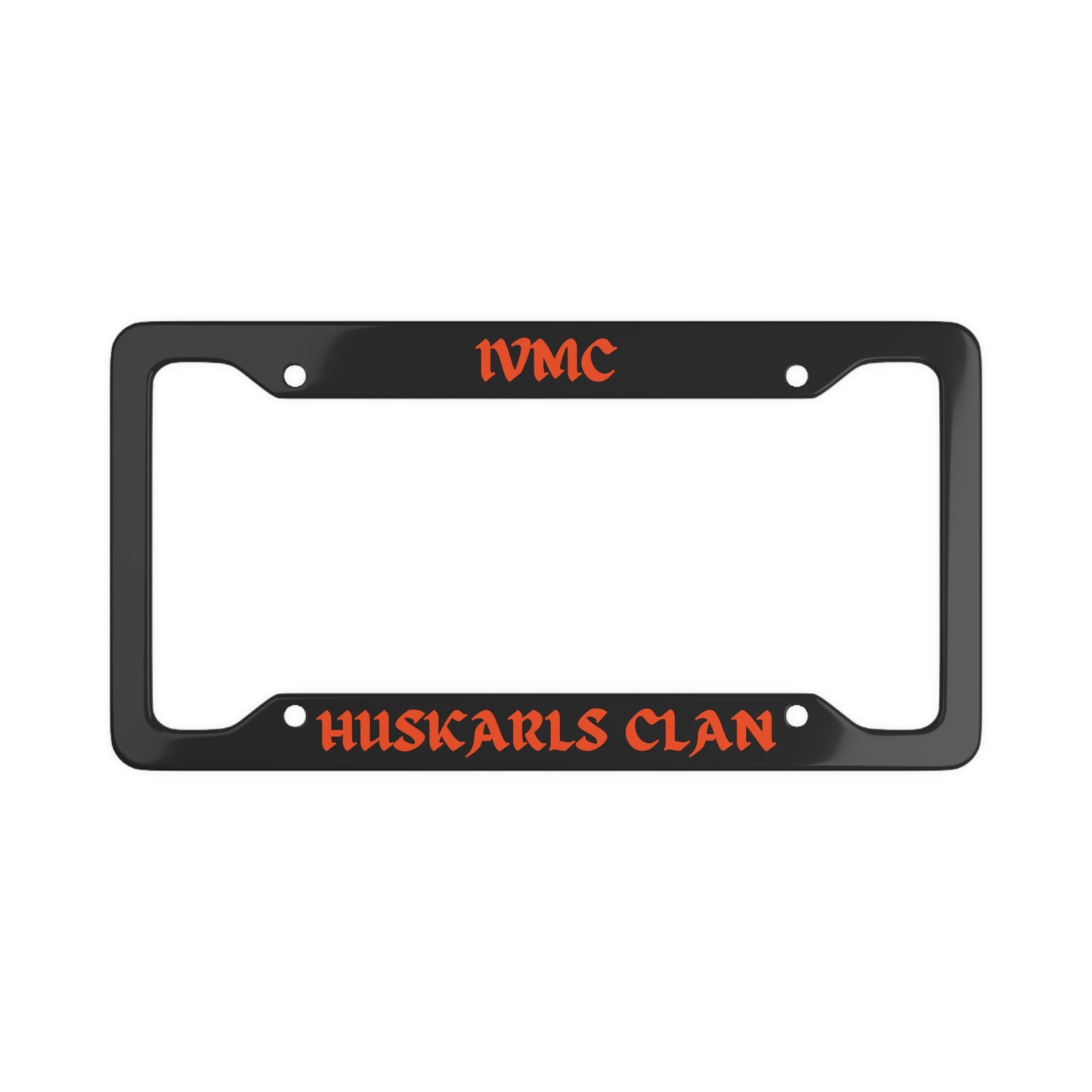 IVMC Huskarls Clan License Plate Cover