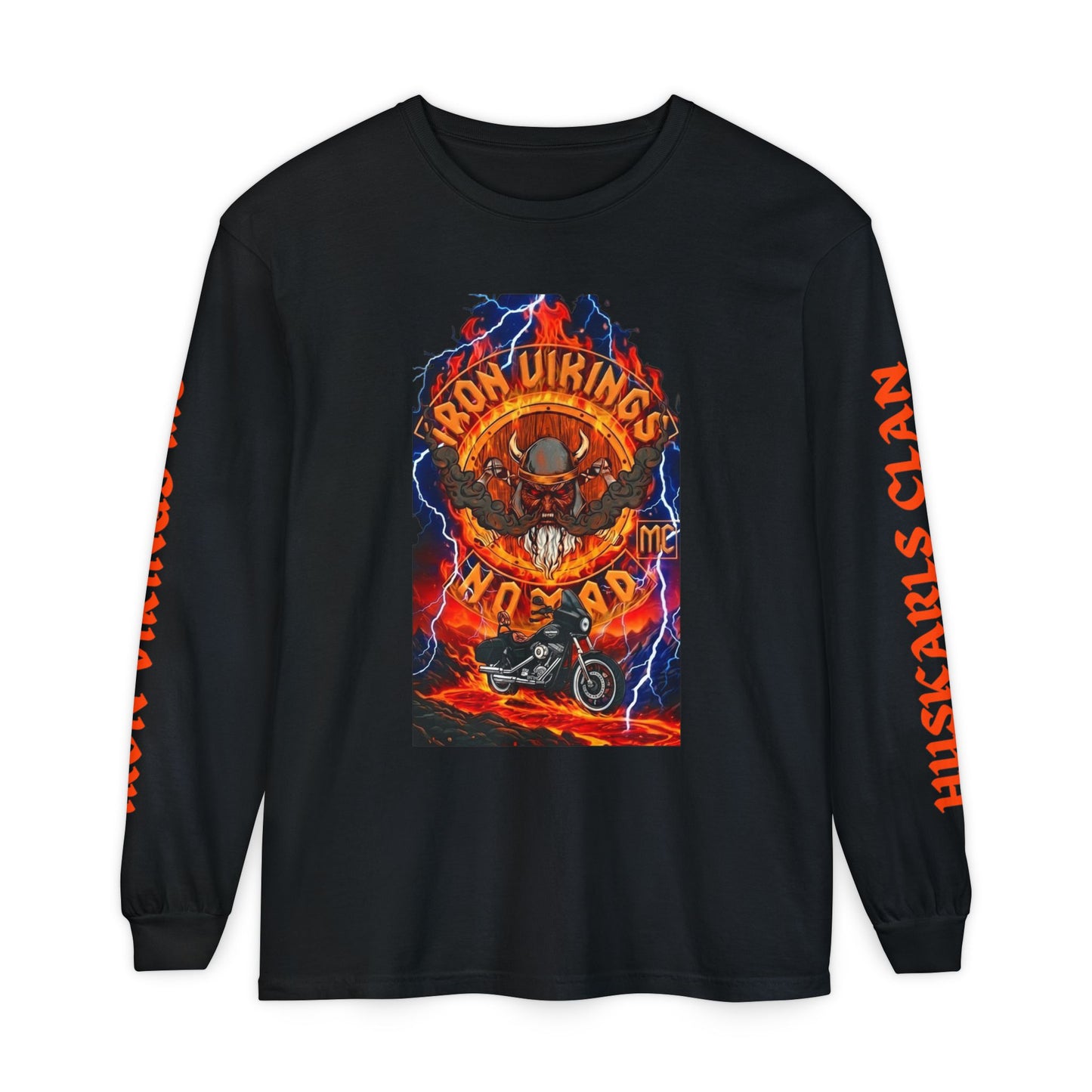 Iron Vikings MC Motorcycle Nomad Long Sleeve Tee (IVMC Brothers Only)