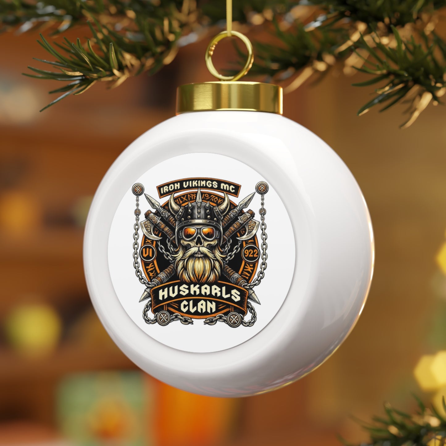 Huskarls Clan Christmas Ball Ornament