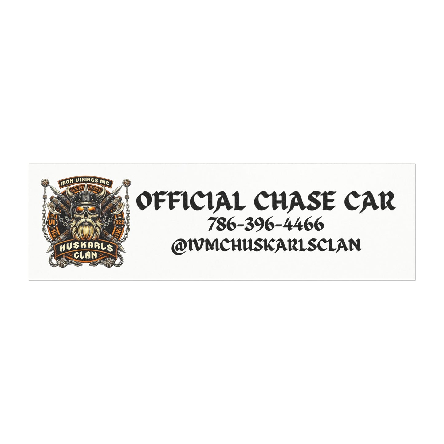 Official Chase Car Magnet – Huskarls Clan