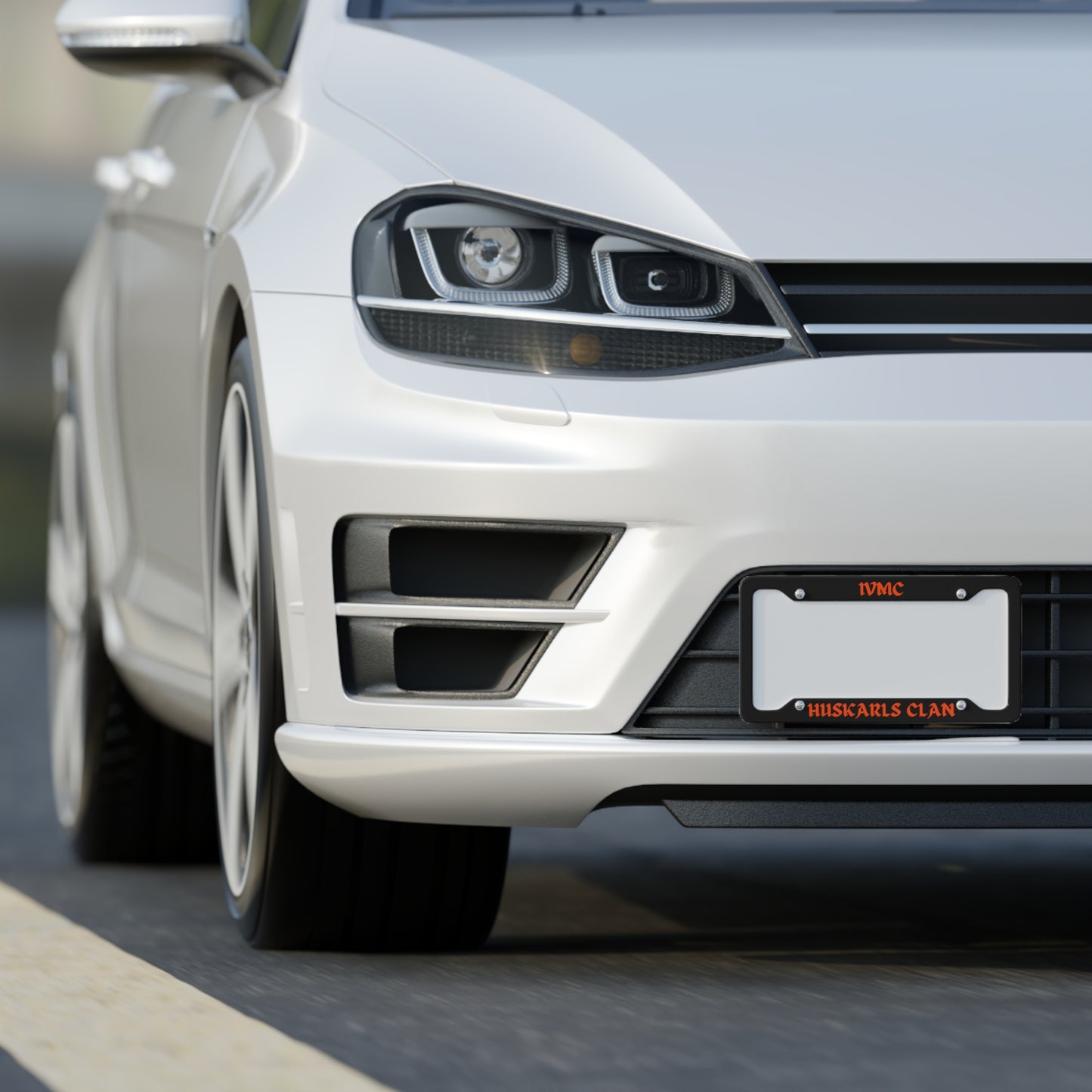 IVMC Huskarls Clan License Plate Cover